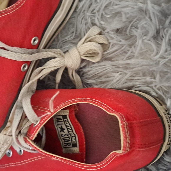 Red ankle sneakers - Picture 4 of 4
